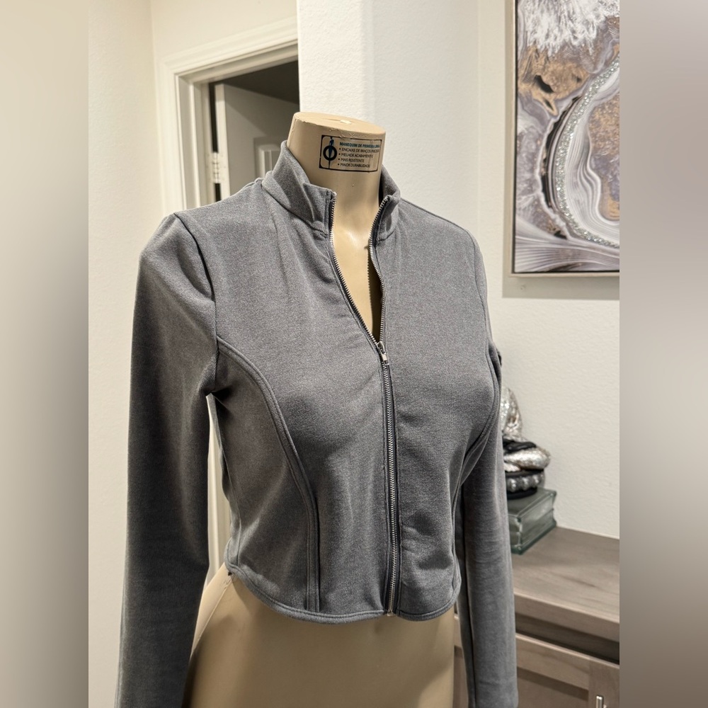 Iris Gray Textured Fabric